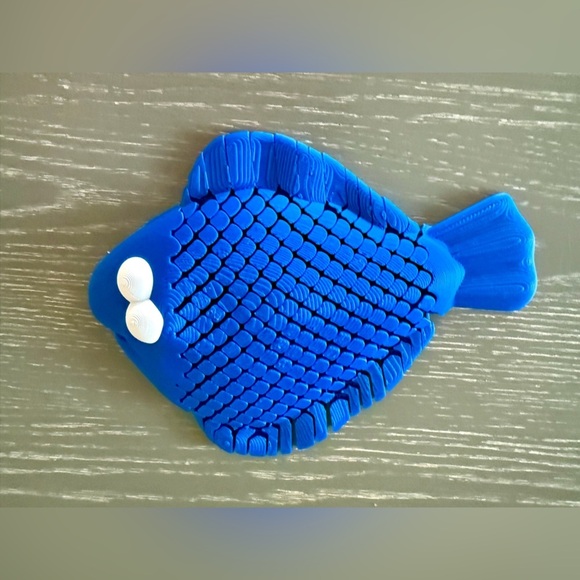 Manta Ray / Sting ray articulating 3D printed toy Flexi Founder Super flexi Fish - Picture 5 of 6